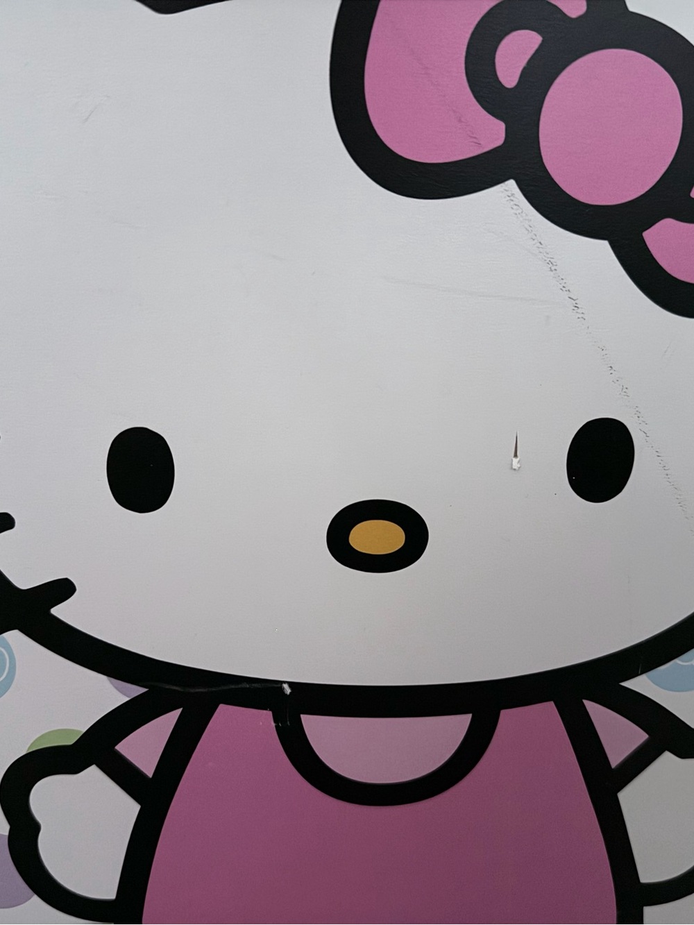 Hello Kitty Wall Art in Pink & White - Picture 4 of 4